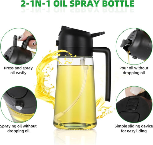 oil spray glass bottle